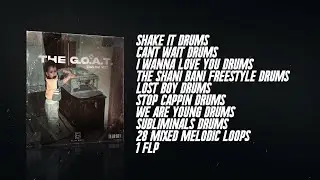 THE G.O.A.T. DRUM KIT - DRILL DRUM KIT 2023 (NY DRILL DRUM KIT) | DRILL DRUM KIT