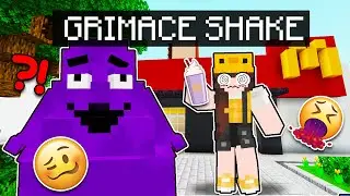 I Tried McDonald's Grimace Shake in Minecraft!