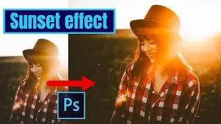 How to create sunrise effect in Photoshop | Photoshop tutorial | Sunrise Effect | Photoshop Editing