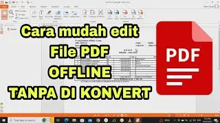 Cara mengedit file pdf dengan mudah di Laptop