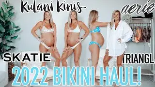 BIKINI HAUL 2022! | SKATIE, Kulani Kinis, Aerie, & Triangl