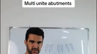 شرح مبسط عن استخدام الmulti-units  في زراعة الاسنان