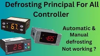 Defrost Kaise Kam karta Digital controller per . | 