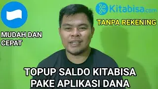CARA ISI SALDO KITABISA DENGAN APLIKASI DANA