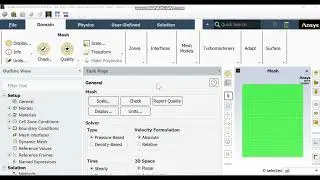 Урок 9. Моделирование движения поршня ДВС в Ansys Fluent c использованием динамической сетки