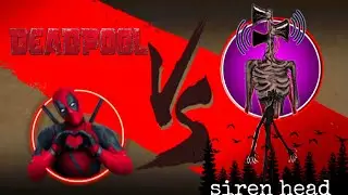 Shadow Fight 2 Deadpool vs Siren Head