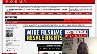 Warriors Review Mike Filsaime Resell Rights