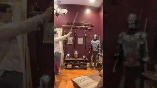 Longer sword = longer reach, right?