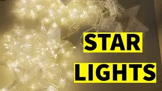 Star Led Lights for Diwali Christmas Wedding Decoration | Star Curtain String Lights