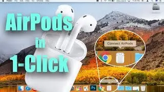 Connect AirPods to Your Mac with a Single Click!