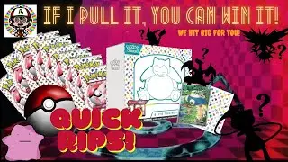 QUICK RIPS! Let’s rip a Pokémon 151 ETB for YOU!