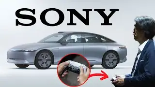Sony's First Car, With Unreal Engine And A PS5 Controller
