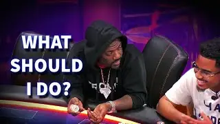 Ray J Asks For Advice In The Middle Of A Hand