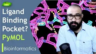 PyMOL ligand-protein interactions | PyMOL tutorial | Protein Data Bank | Basic Science Series