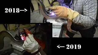 Juha hitsaa 2018 vs 2019