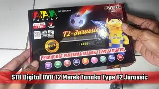 STB Digital DVB T2 Merek Tanaka Type T2 Jurassic