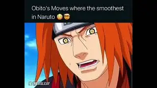 Obito's moves where the smoothest in Naruto 😳🤯