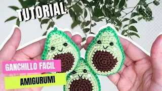 Se venden como avocado amigurumi tutorial 🥑 #crochettutorial #ganchillo