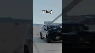 LEXUS LX570 CRASH TEST IN DIFFERENT SPEED 🚧🚙 #shorts