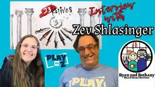 Interview with Zev Shlasinger from Play to Z! (Let's learn more about 23 Knives!)