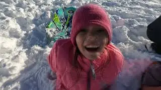Bennion Park Snow Sledding