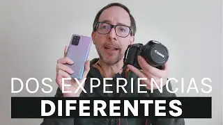 Cell phone and dedicated camera: two different experiences