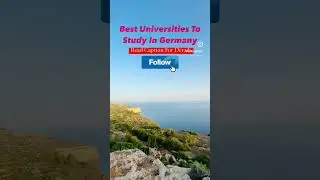 Best Universities To Study In Germany 🇩🇪 