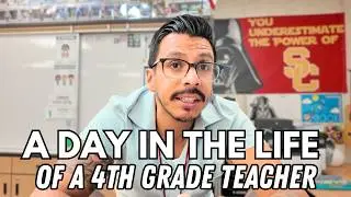 I Survived a Chaotic Friday in 4th Grade Here's What Happened | Teacher Vlog