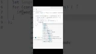find the longest word in the sentence in javascript 
