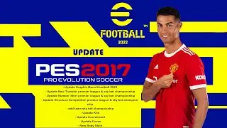 Update pes 2017 to eFootball 2022
