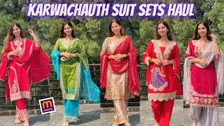 Karwachauth Special Suit sets 🥰♥️| Got upto 90% OFF | Shivani Katoch 