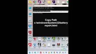 How to Check Laptop Battery Health | Windows Shortcut for Battery Life | Generate Battery Report