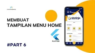 Android Flutter - Membuat Ui Home Menu Dashboard | Aplikasi Jasa Pemesanan sedot kakus | Bagian 6
