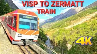 VISP TO ZERMATT TRAIN - SWITZERLAND