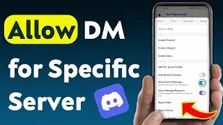 How To Allow DM for Specific Server in Discord (Updated)