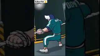 Squid Game Cartoon Version Part - 2 🔥 | #Squidgame #india #pokemon #respect #oldmonk #indian