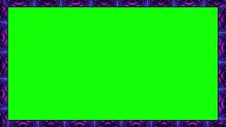 line frame border | neon light border green screen | green screen frame film