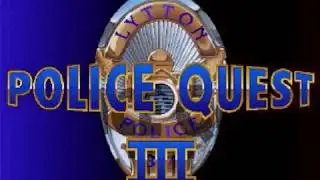 Police Quest 3   The Kindred ~ MS DOS PC