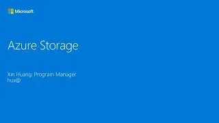 Microsoft Azure Storage