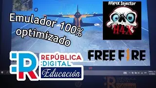 SMART FFHAX  Emulador 99% optimizado para jugar free fire en laptop de republica Digital