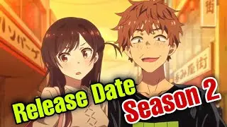 Rent A Girlfriend Season 2 Release Date Confirmed ! [HINDI]