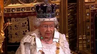 The Queen gives David Cameron an evil
