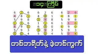 3d// 1-8-2024 (၁၄ကြိမ်) အာစရာမလိုတဲ့ ဒဲ့တစ်ကွက်
