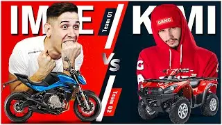 IMPERATOR FX vs KIMI (Motor vs Kvad) *totalni haos*