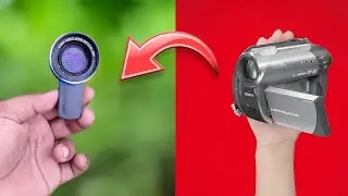 I Made a Mobile Macro Lens from this OLD Sony Videocam - Sony Handicam Macro lens for Mobile