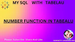 TABLEAU NUMBER FUNCTIONS