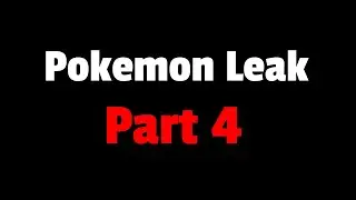 The Gamefreak Pokemon Leak - Part 4 (unused starter pokémon)