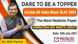 Dare to be a Topper of CLAT 2021