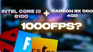 i3 8100 и RADEON 560 4gb САМЫЙ ТОП ЗА ТАКУЮ ЦЕНУ В 2023 ГОДУ?