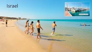 ISRAEL. The Coastal Charm of HERZLIYA in the Early Morning: HERZLIYA PITUACH ➡ BEACHES ➡ MARINA